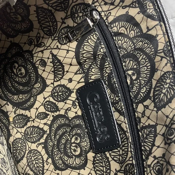 💐Carlos Ace of Spades Playing Card Wristlet Clutch Bag White/Black - Picture 5 of 5